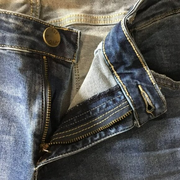 Kut From The Kloth Women's Straight Leg Cropped Jeans Medium Wash Size 16 - Picture 11 of 12